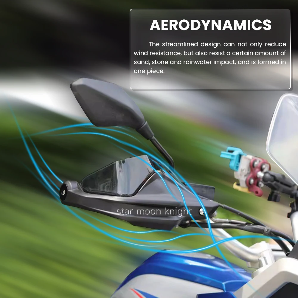 For Kove 500X 525X 400X 500 X Motorcycle Handlebar Wind Shield Hand guards Protector HandGuard Kit Accessories