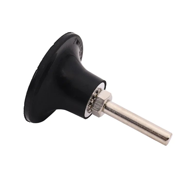 3 set 50 mm steunschijf 6 mm schachthouder zandschuurschijven voor schijven