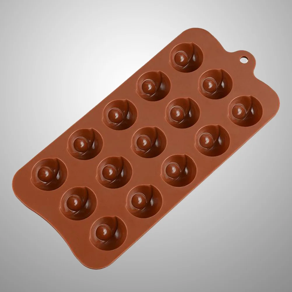 

15 Cavities Half Sphere Cake Molds Silicone Baking Pans Chocolate Jelly Ice Tray Candy Mold Heat Resistant Oven Safe