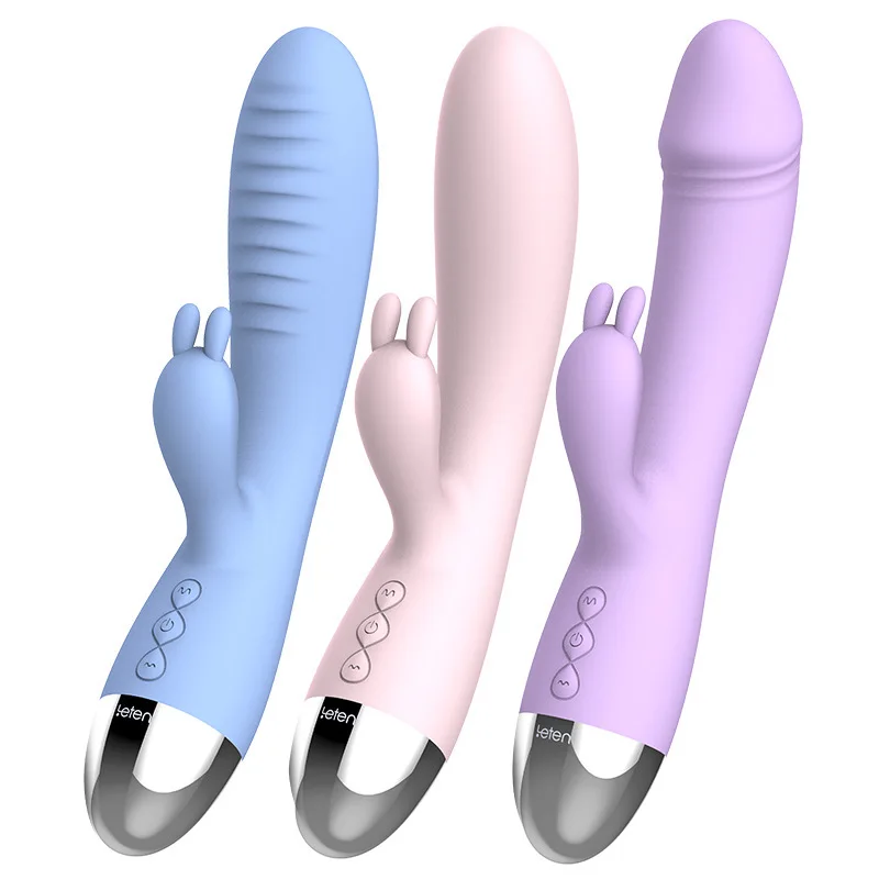 Silent charging AV vibrator, adult variable frequency female AV vibrator, sex rabbit vibrator, adult sex products
