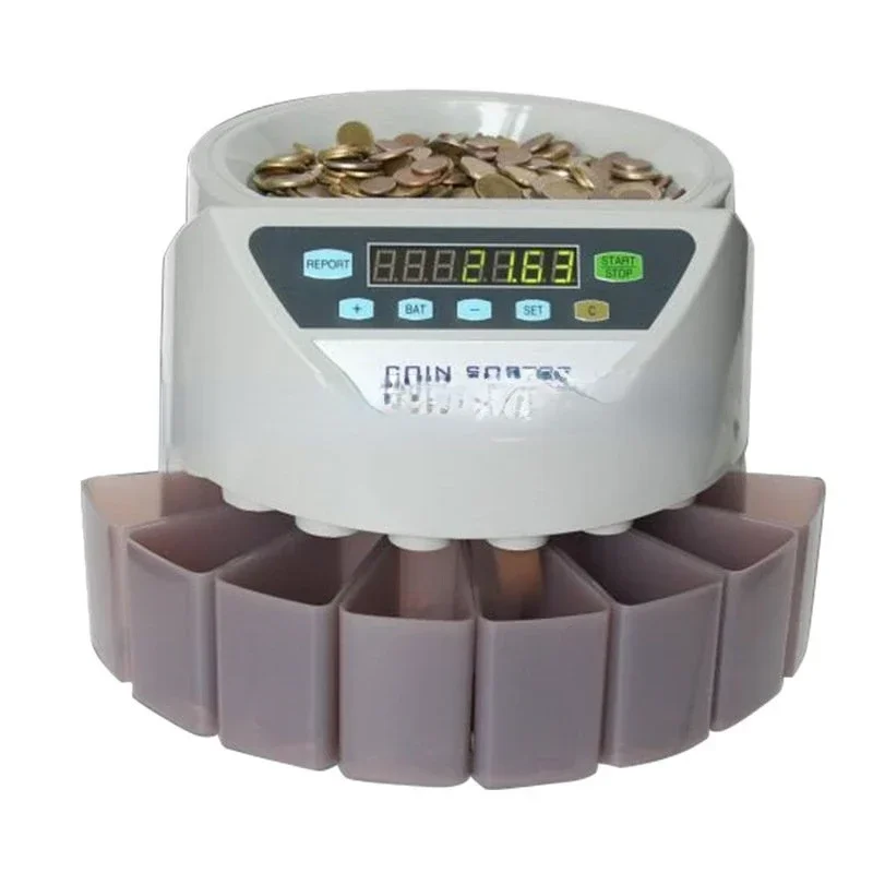 

Baht Japanese Coin Sorter Coin Counting Machine Coins from Europe, America, Britain,and other countries