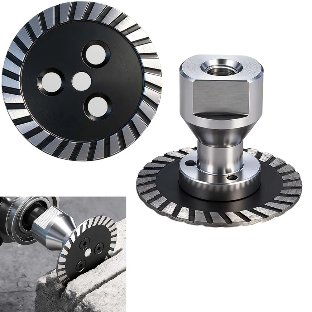 50mm Cutting Disc Grindind Wheel Engraving Saw Blade With RemovabIe FIange For Stone Granite- Marble Tile- Concrete