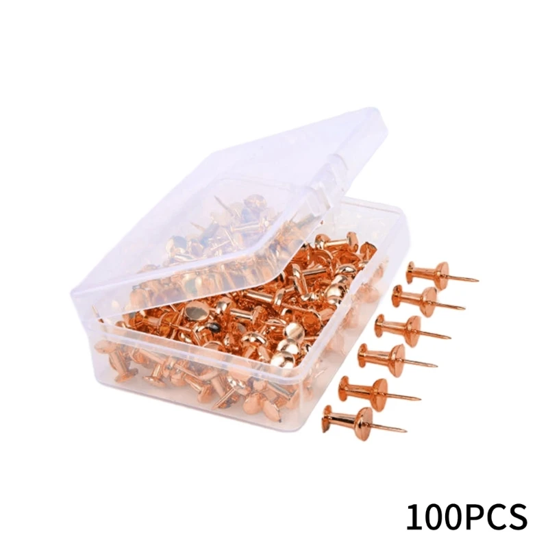 ADWE 50/100 ชิ้นโลหะ Pushpins I-shape แผนที่ Pins สำหรับ Cork Board, เย็บ Pins สำหรับเสื้อผ้าผ้า DIY เย็บหัตถกรรม