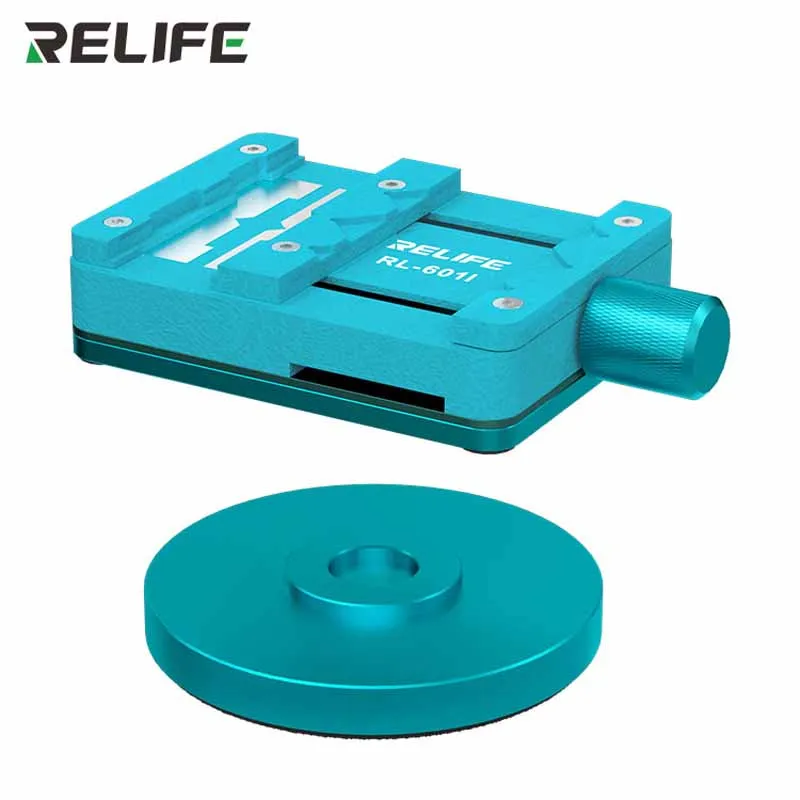 RELIFE RL-601I Mini Rotary Fixture Motherboard Chip Holder for Phone PCB IC Tin Planting Table Strong Base BGA Jig Platform