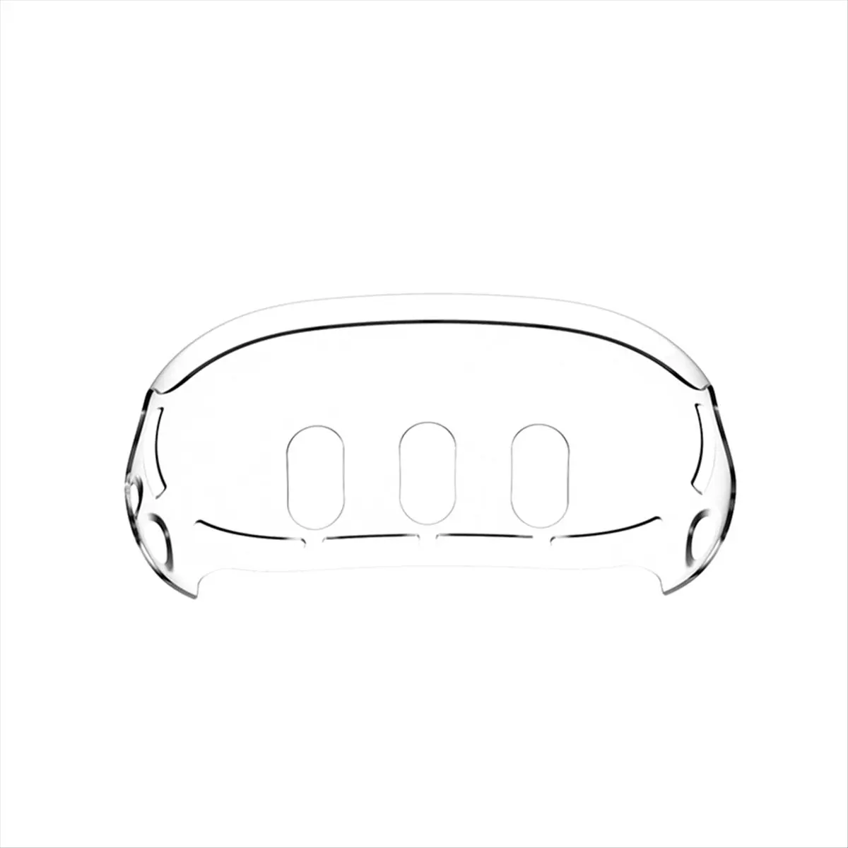 

AABFK For Meta Quest 3 VR Helmet Protective Cover Clear TPU Cases Protector Dustproof for Oculus Meta Quest3 VR Accessories