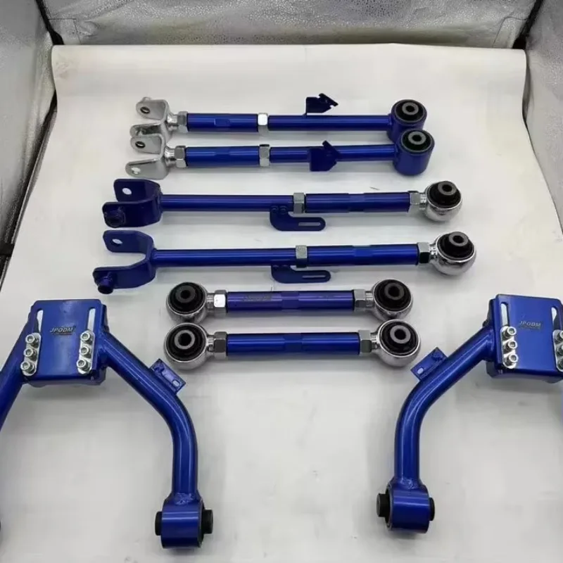 

For 8Pcs Adjustable Front And Rear Camber Toe Trailing Arms For Accord TL TSX TLX