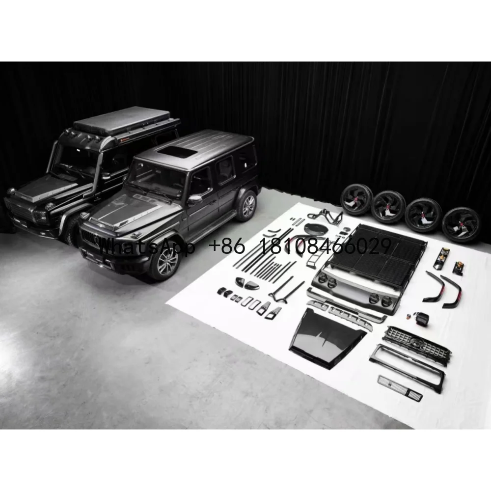 2025 Kit de parachoques todoterreno Mercedes G63 AMG W465 O Diseño CAD EM-Spec, componentes de cobertura total de precisión CAD de fábrica (2018-2025)