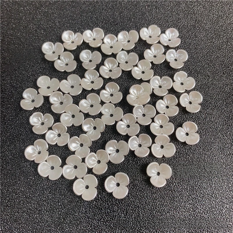 ABS imitation pearl cherry blossom petals flower handmade DIY decoration antique material