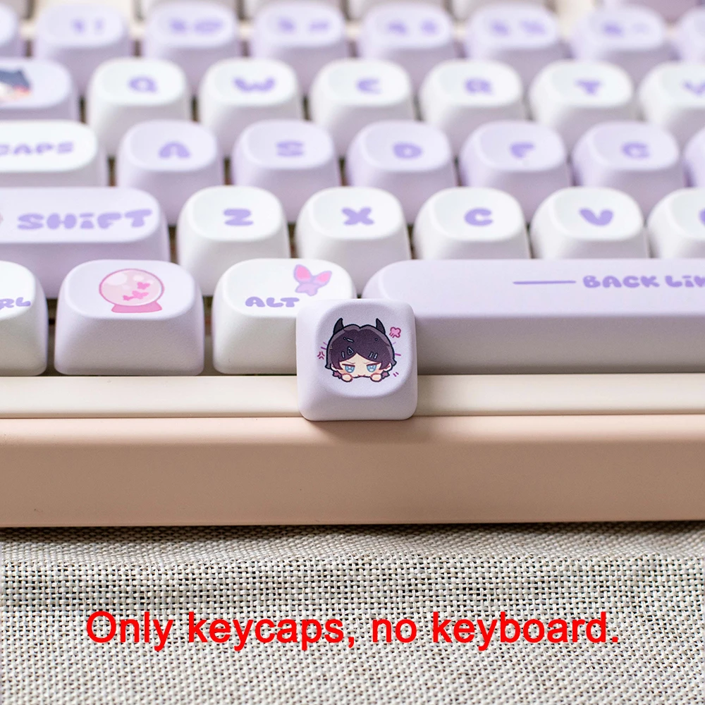 أغطية مفاتيح VALORANT مخصصة PBT التسامي الحراري MOA أغطية مفاتيح لوحة مفاتيح ميكانيكية للكمبيوتر المحمول مفتاح ألعاب مكتب الألعاب