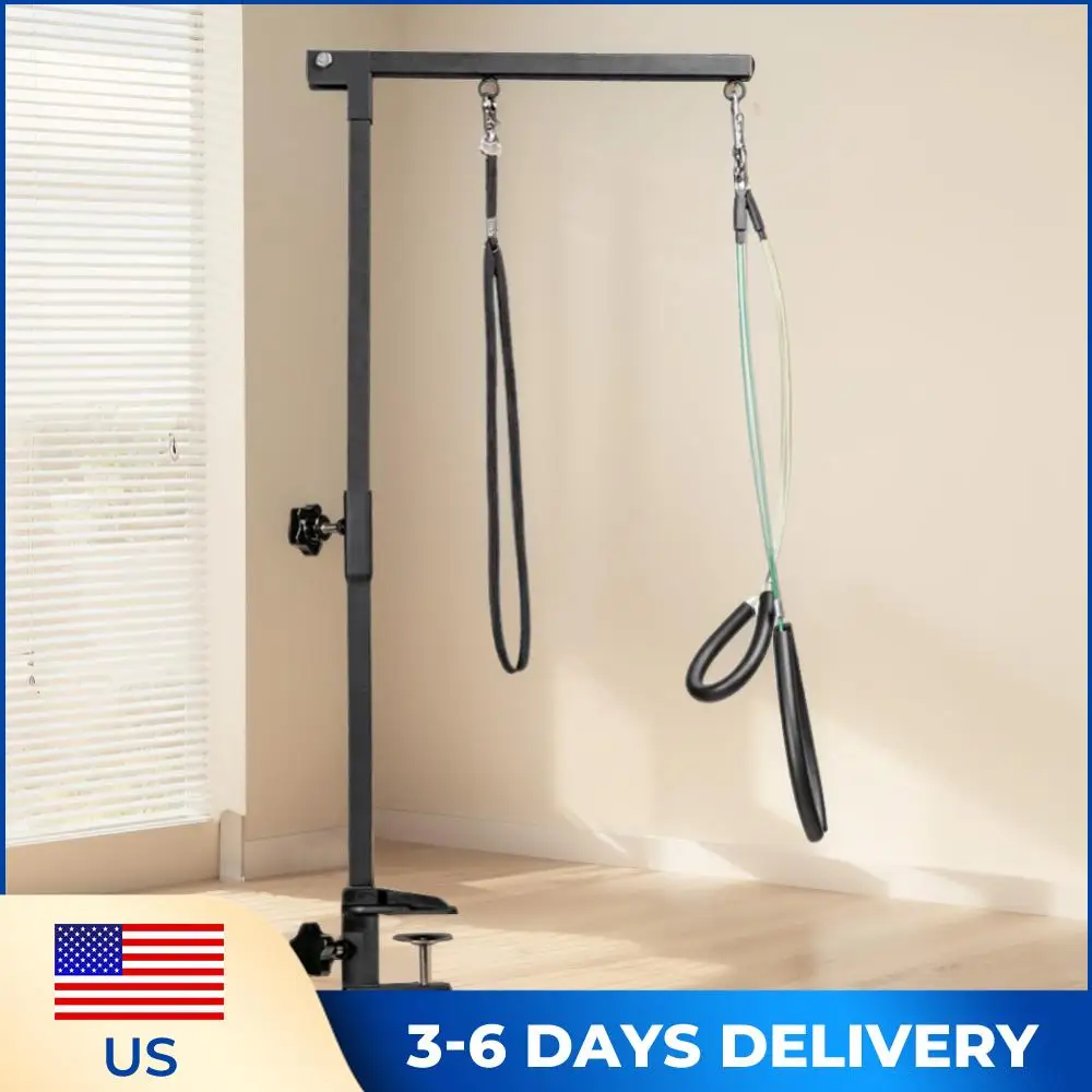 

Регулируемая по высоте подставка для душа для собак, телескопическая опора для груминг-стола с ремнем, аксессуары для ухода за животными