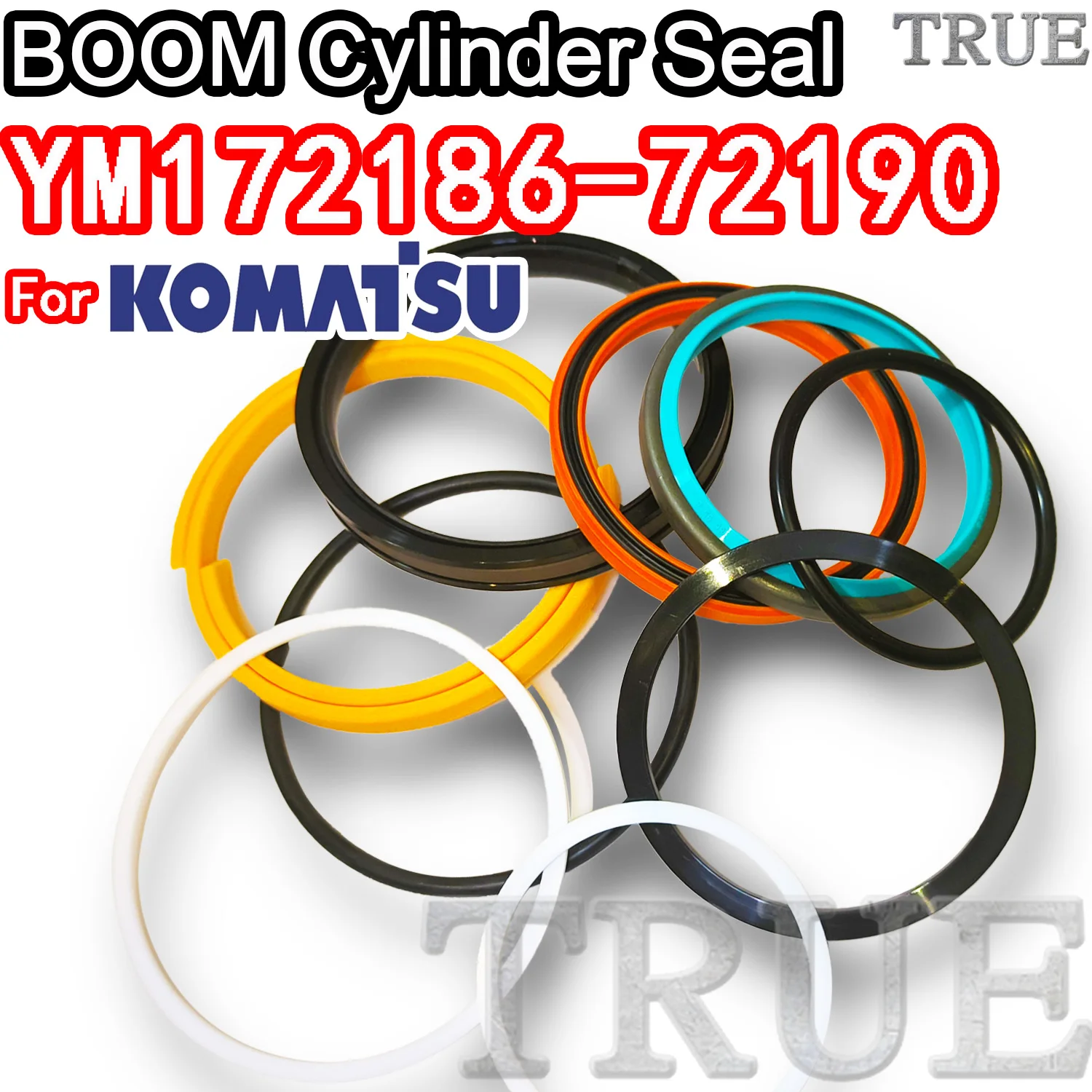 For KOMATSU 707-98-03570 PC09-1 BOOM 7079803570 Excavator Oil Seals Kit Repair Bushing FKM High Quality O-ring Hydraulic Digger