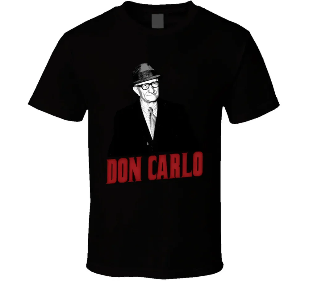 Don Carlo Gambino New York Mobster T Shirt