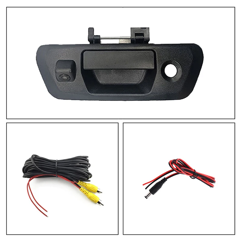 CCD NTSC Car Rear View Reverse Backup Camera Tailgate Handle Rear View Camera For Nissan Navara D23 NP300 2015 2016 2017 2018