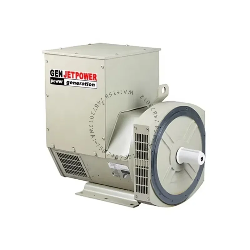 

Single Phase 15kw 30kw Brushless Alternator with Double Bearing