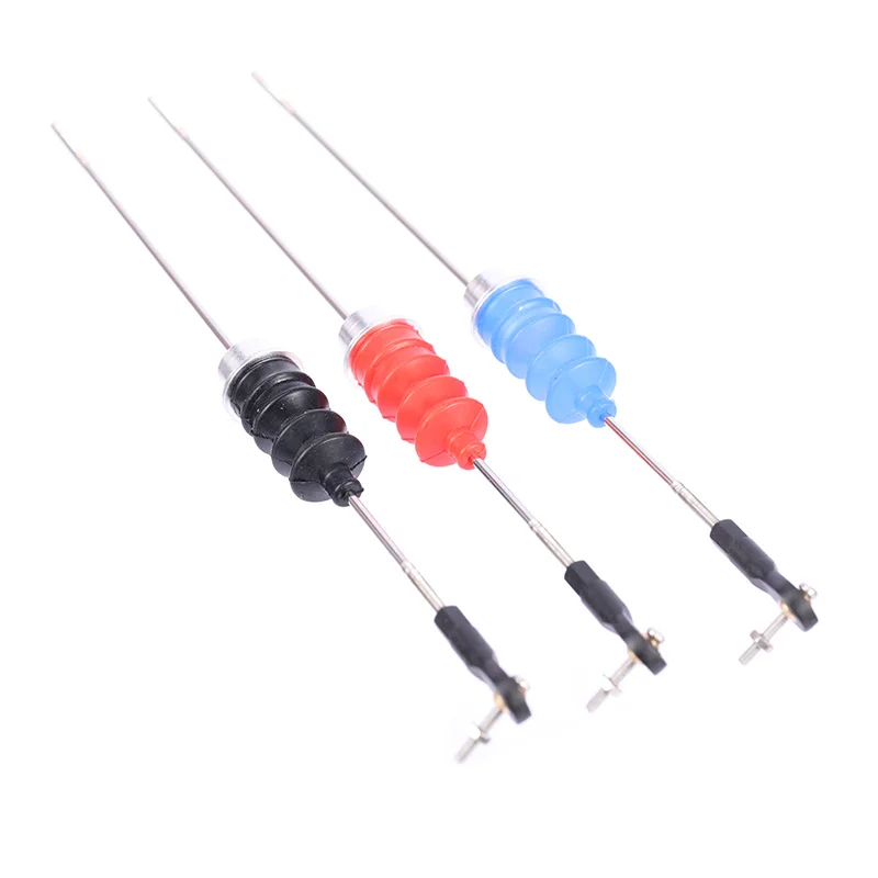 RC ボート M2 ボールヘッドタイロッドエンド + ゴムベローズラジオボックスシール + サーボプッシュプルロッド (長さ 100 〜 300 ミリメートル) RC ボート用