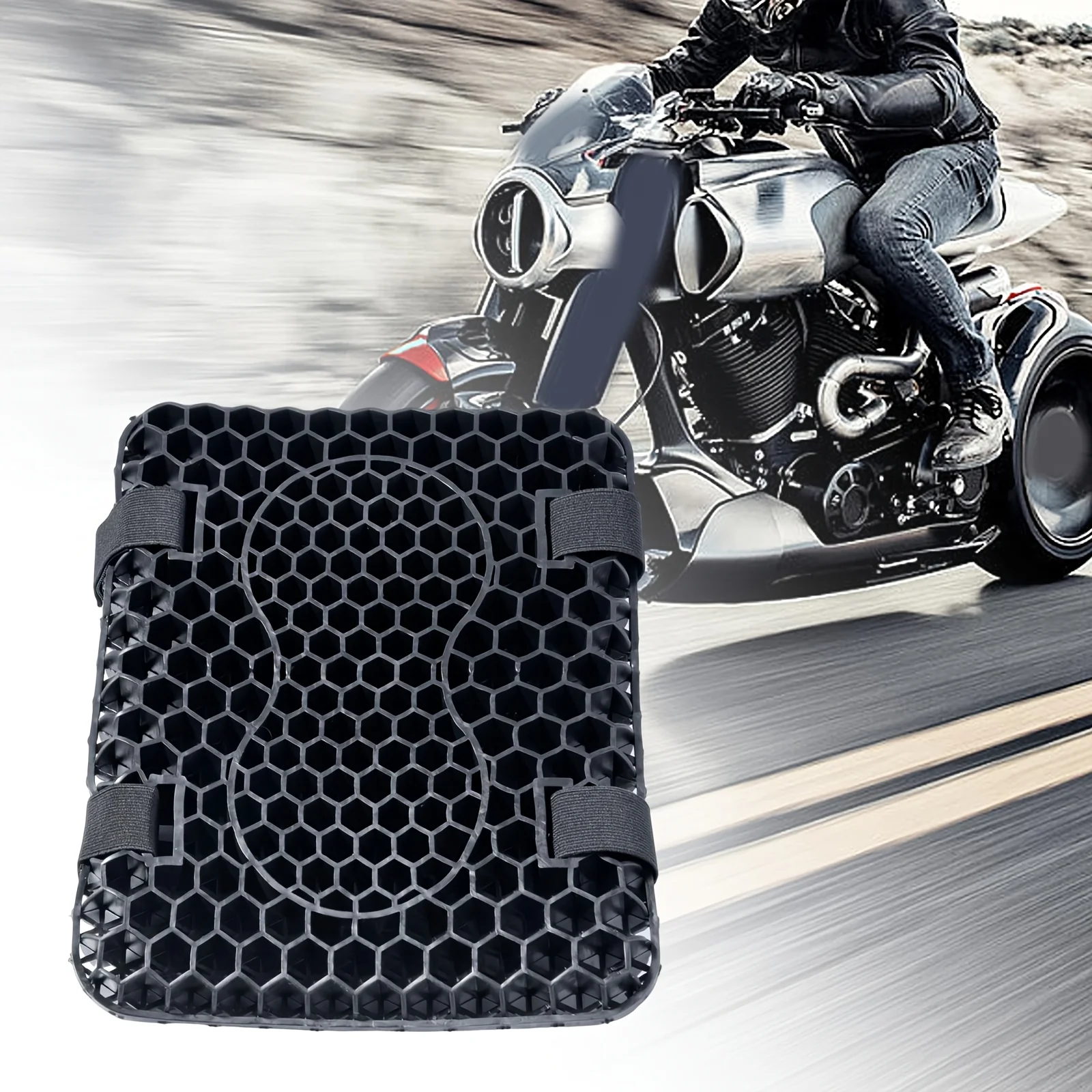 

Insulated Motorcycle Shock Absorbing Cushion Electric Vehicle Universal Heat Insulated Seat Cushion Scooter Seat Cover