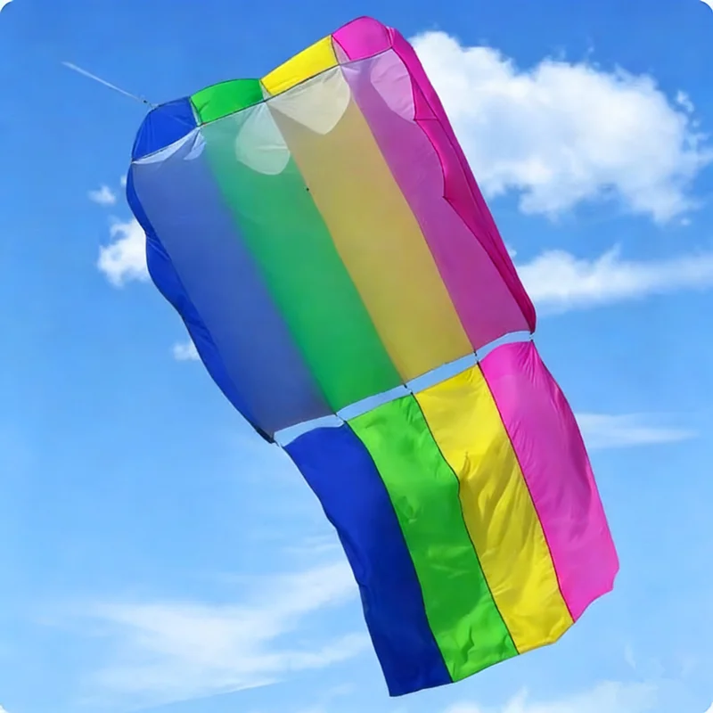

8sqm Giant Kites Pilot kite nylon fabric soft kite parachute kite pendant 4sqm inflatable kite factory fun toy sports kite surf