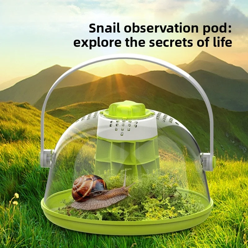 Insect Observation Box Kids Science Experiment Toy Outdoor Exploration Breeding Cage For Children