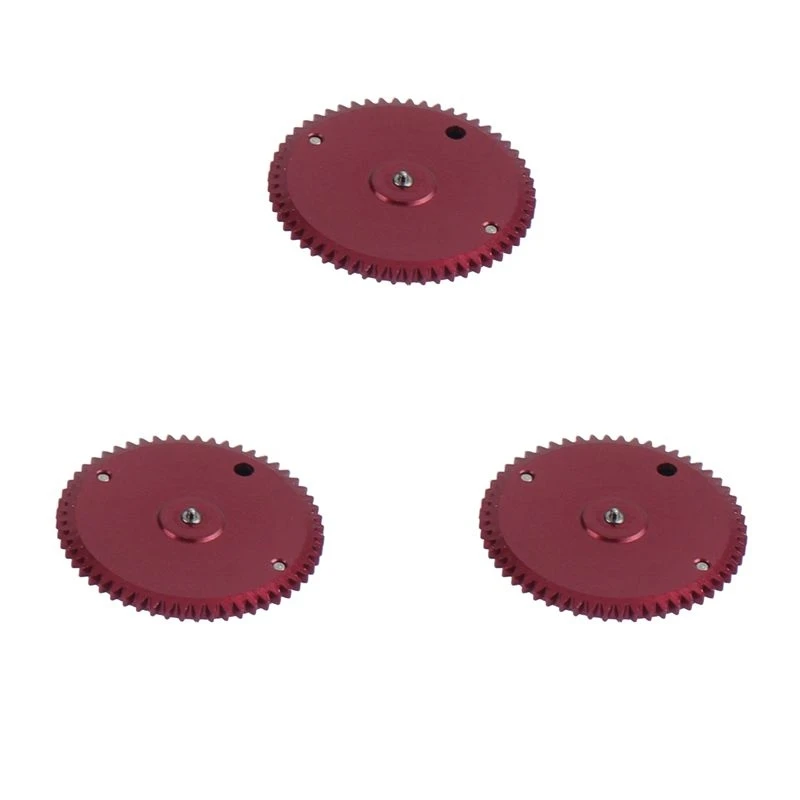 3X Watch Parts 3135-540 Red Reversing Wheel Mounted Replacement For Rolex VR 3135 Watch Movement Repair Spare Part