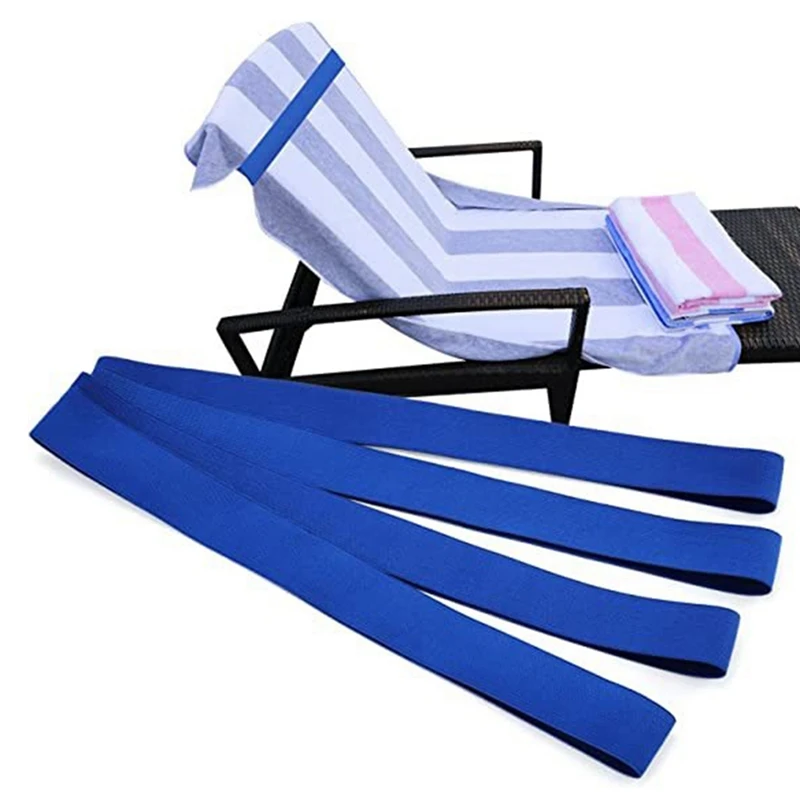 Towel Bands, Craber For Beach Chair, Rubber Towel Clips For Pool Chair, Must Haves Beach & Cruise Accessories