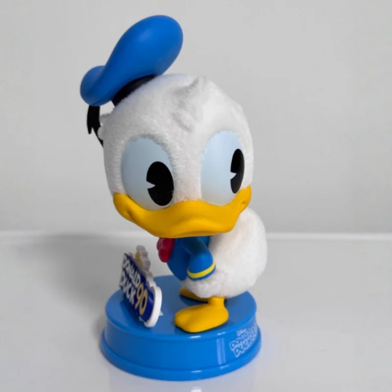

Authentic Hot Toys Donald Duck 90th Anniversary Collectible Figurine Doll Birthday Series Cosbaby Model Kids Toy Christmas Gifts