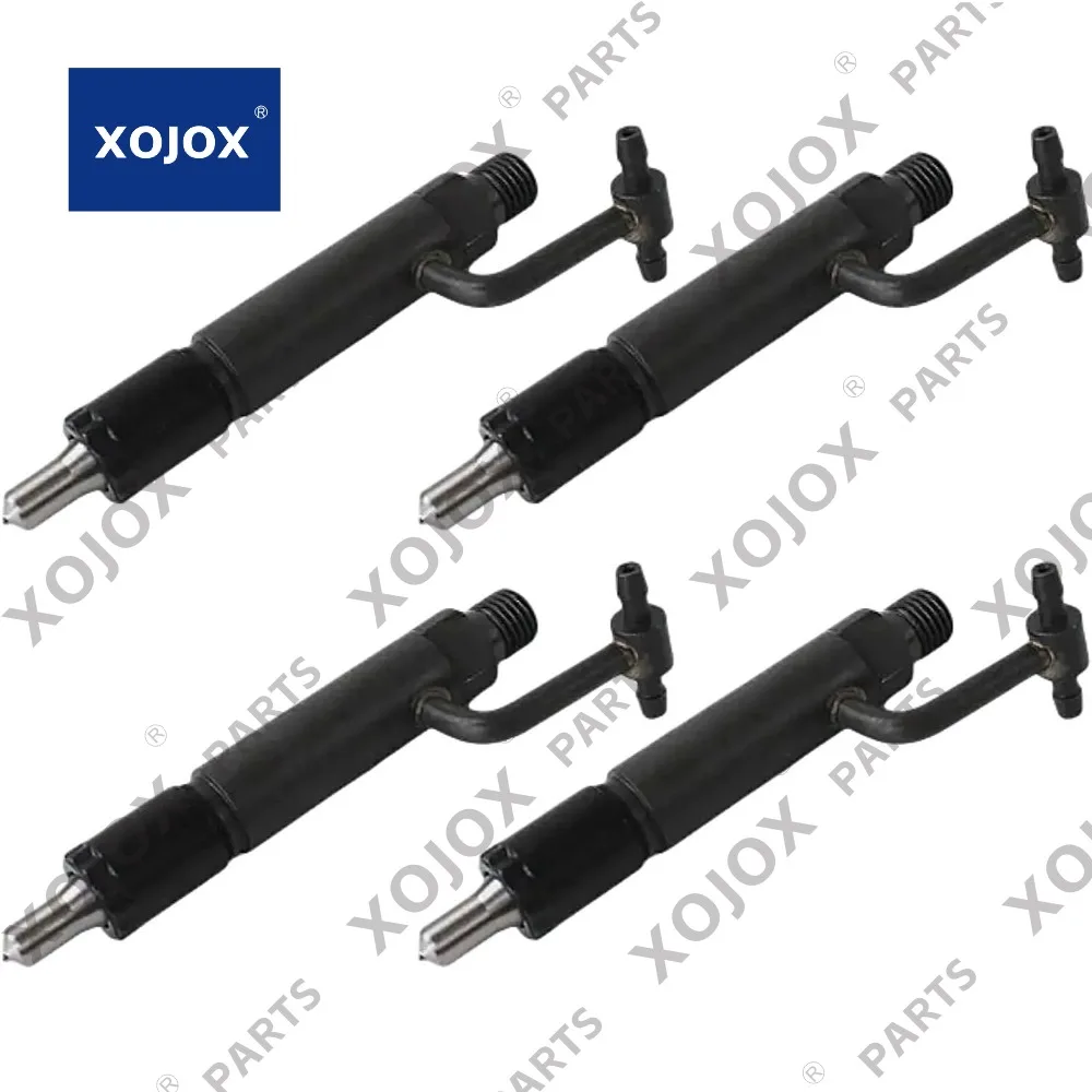 

XOJOX 4PCS 719171-53100 71917153100 Fuel Injector Replacement for Yanmar 4LH-DTE 4LH-HTE 4LH-STE 4LH-TE Engine