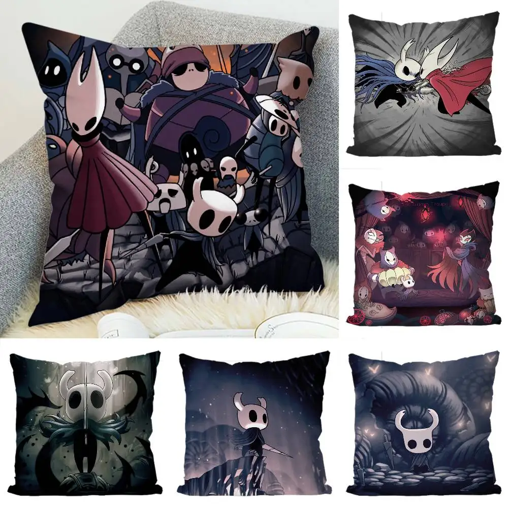 

Hollow Knight Pillow Case Luxury Double-sided For Car Pillows 45x45 Cushions Cover Home And Decoration Sofa Pillowcase 50x50