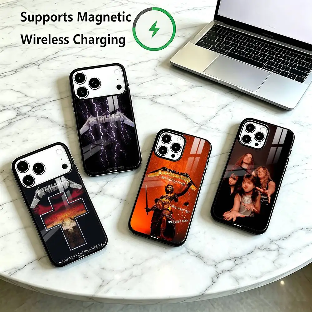 Thrash Metal Metallica BAND  Phone Case For iPhone18 17,16,15,14,13,12,11 Plus,Pro Compatible with magnetic wireless charging