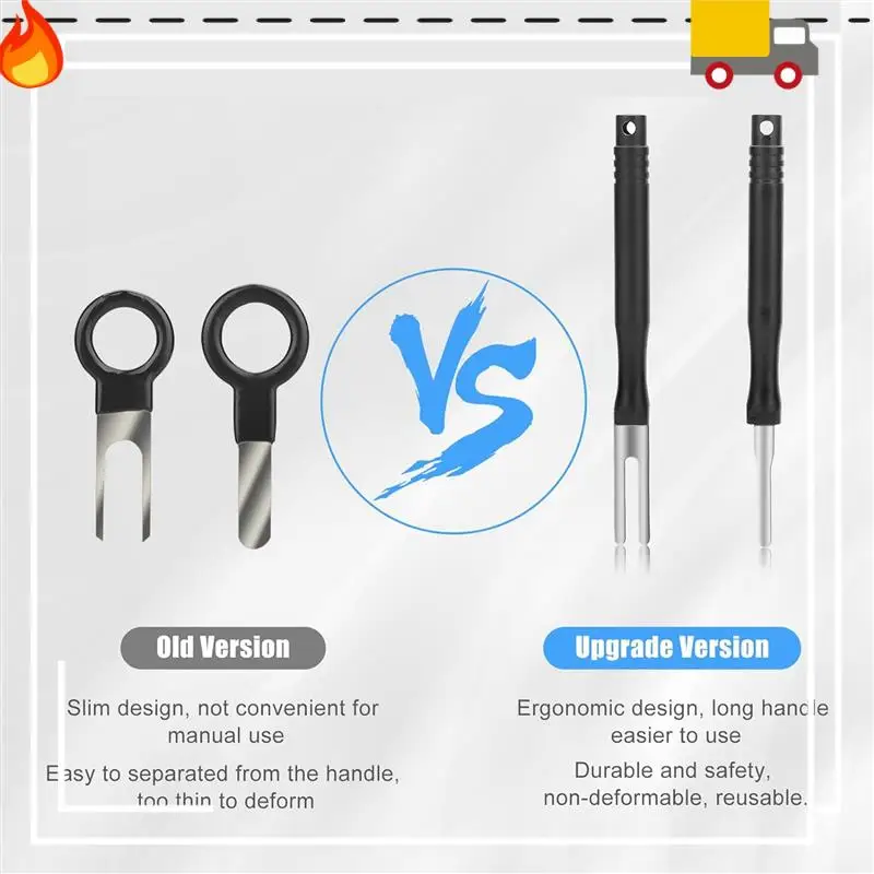 

Terminal Removal Tool Kit, 36PC Pin Extractor Tool Set Depinning Tool, Auto Electrical Wire Connector Pin Release Tool