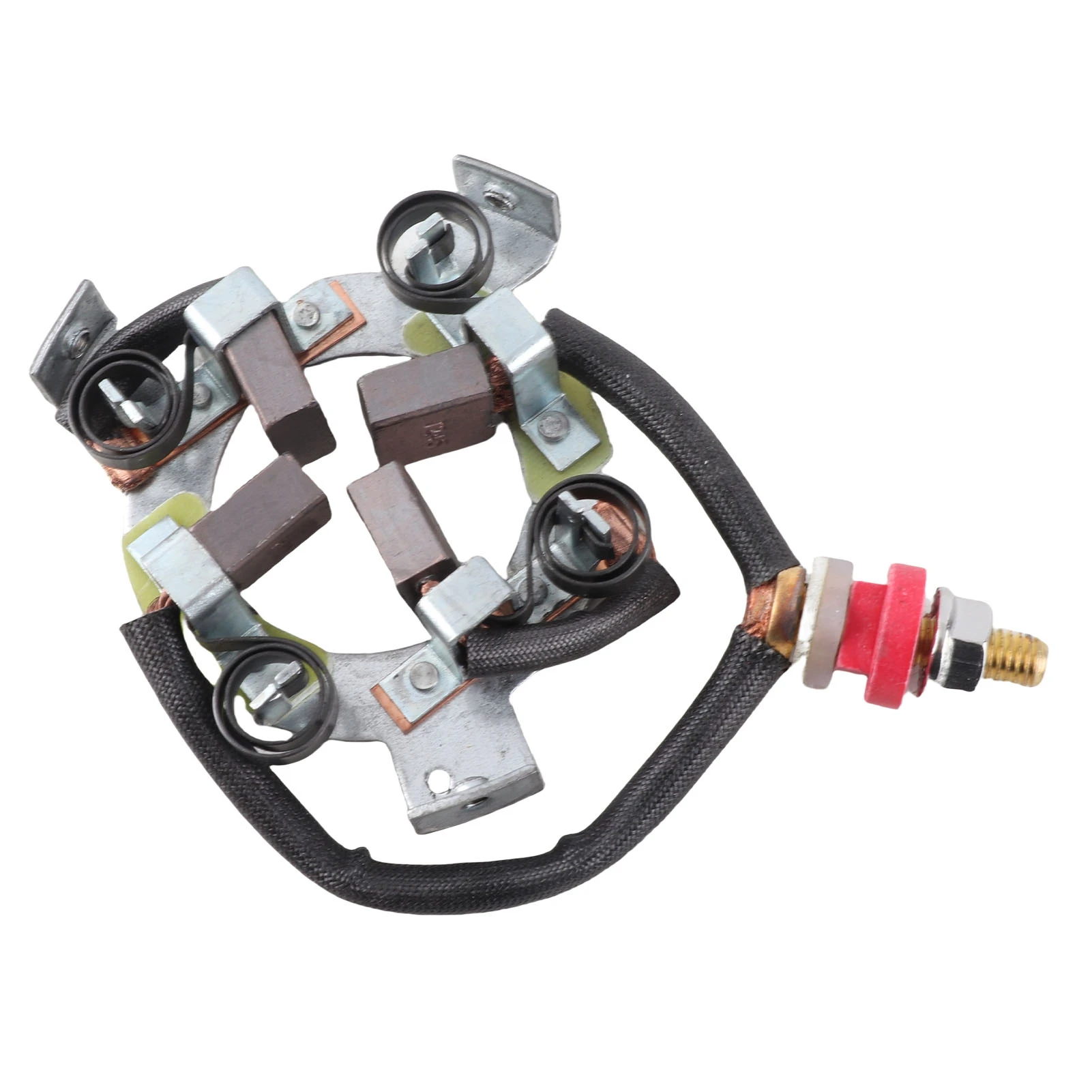 Комплект угольной щетки для двигателя, 45 мм, центральный диаметр стартера, ремонтный комплект держателя угольной щетки для лебедки ATV 8000–20000 фунтов 4X4