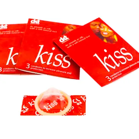20Pcs Kiss Red Condomss Ultra Thin Safe Adult Contraceptive Sleeve Ring Cover Peniss Delay Impotence Erection sexx toys Men