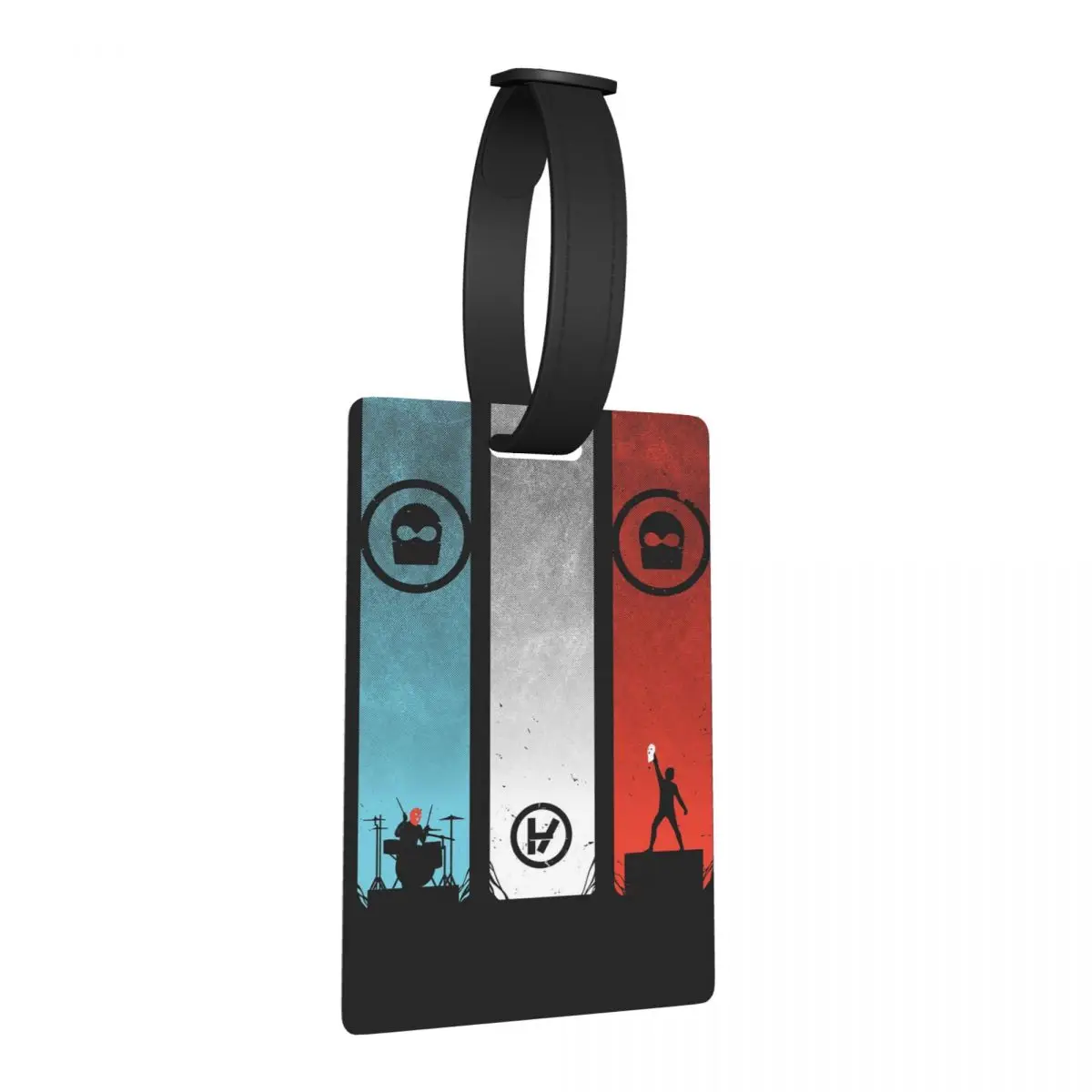 

T-Twenty One P-Pilots Luggage Tags Suitcase Accessories Travel Cute Baggage Boarding Tag Label Holder ID Name Address