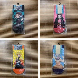 Anime Demon Socks Kamado Tanjirou Nezuko Agatsuma Zenitsu accessori creativo Cartoon adulto stampato Slayer calzini regalo