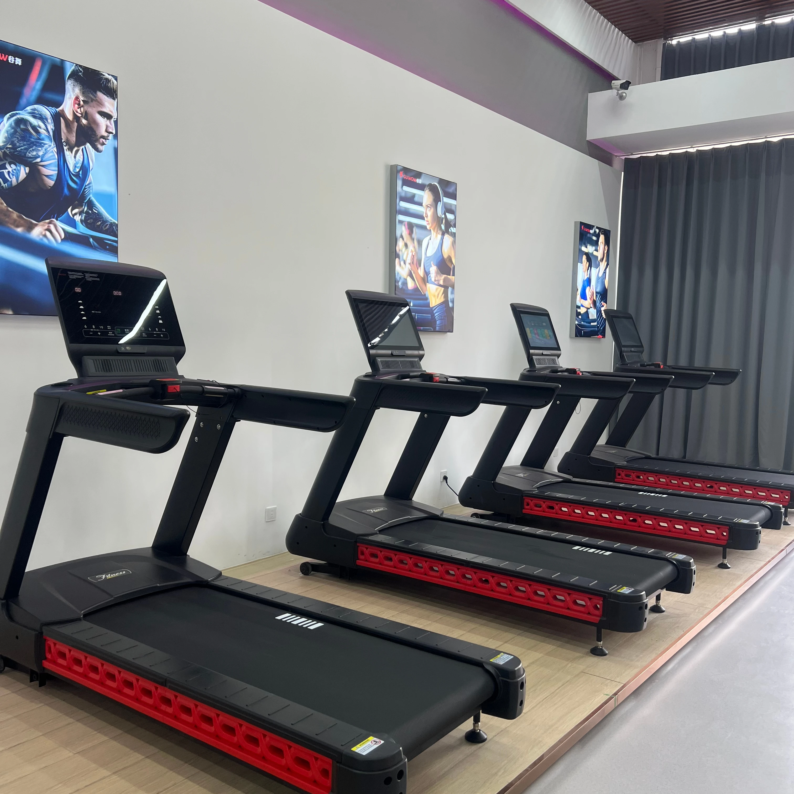 

Коммерческая беговая дорожка для спортзалов, ручная беговая дорожка для бега