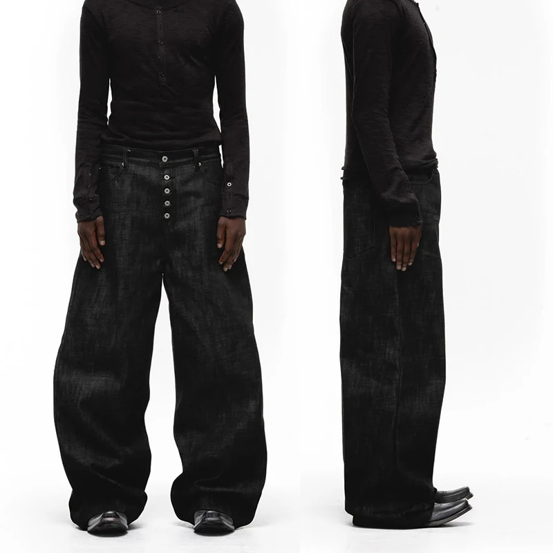 Fait 25SS Amerikanische Retro Rotkanten Jeans 4