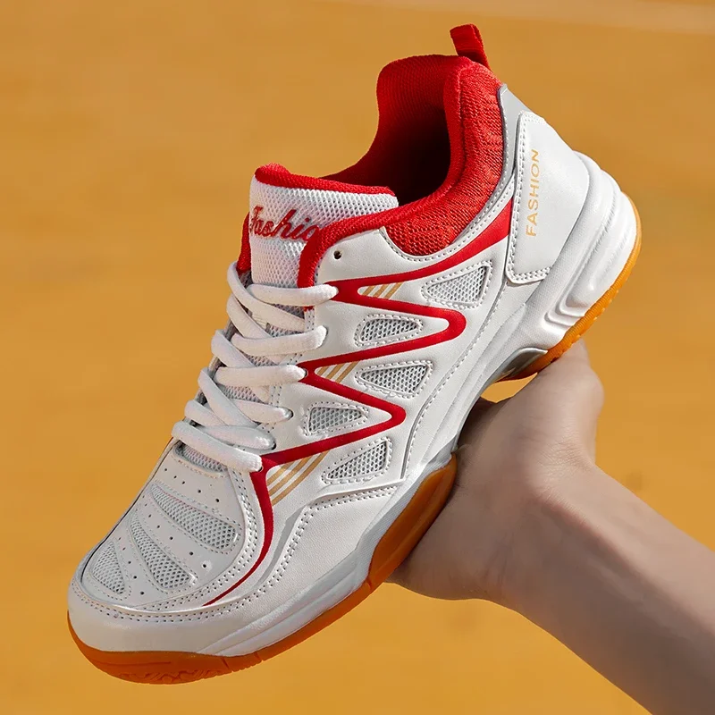 Nuevo Zapatos de tenis para hombre y mujer, zapatillas de tenis de mesa impermeables, calzado