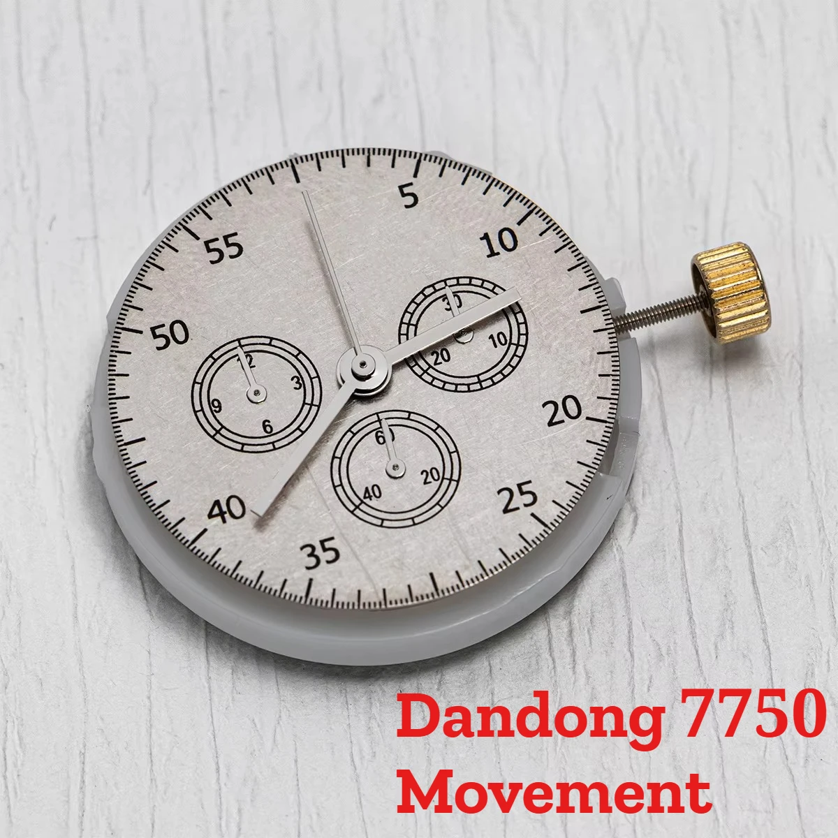 2026 Dandong 7750 Movement Chronograph Mechanical Movement Clone Modified Watch Movement ETA 7750 Movements High Accuracy Clone