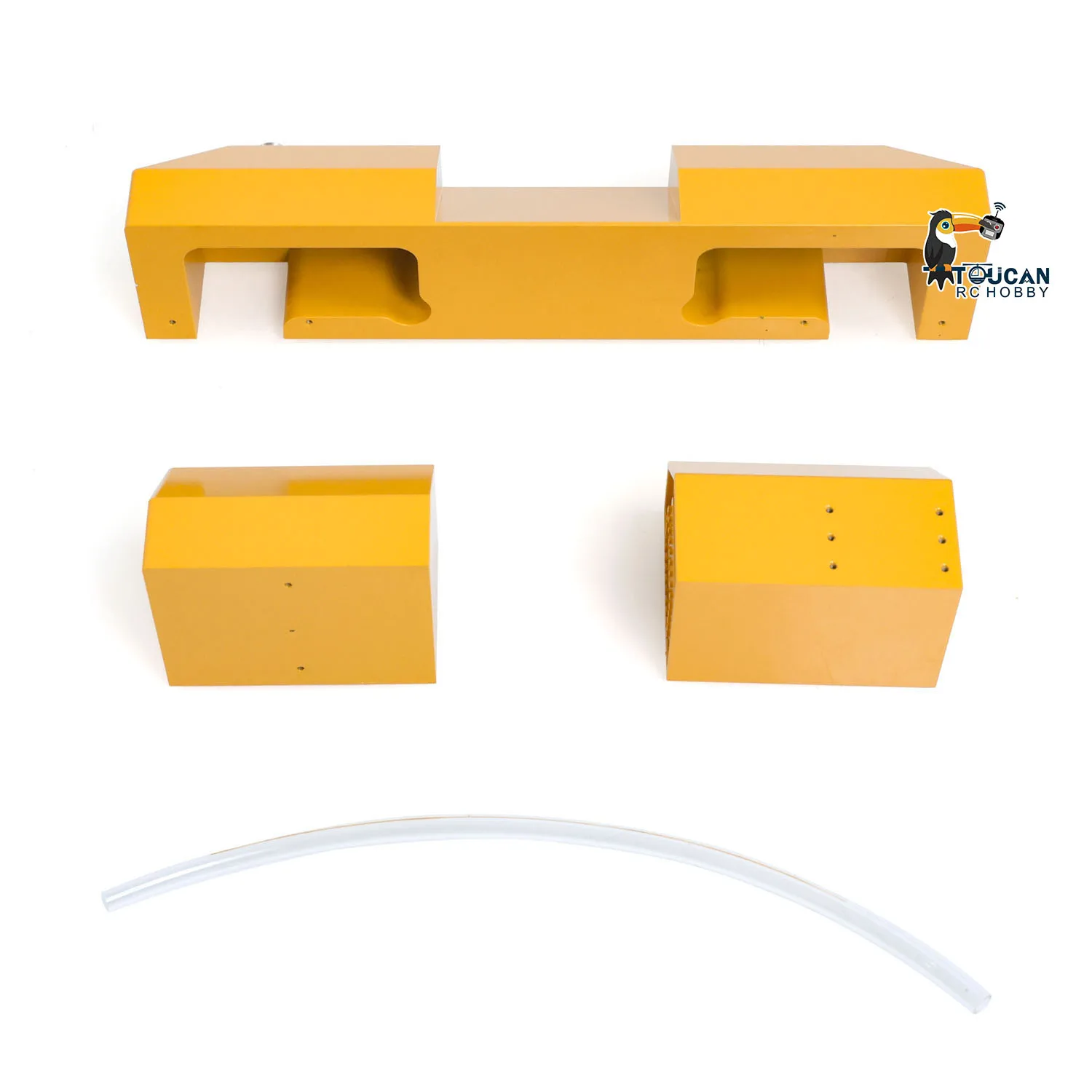 

CNC Updated Spare Part Oil Tank Accessories for Toys JDM-98 RC Bulldozer Remote Control Dozer Trucks Vehicles Machine Car Model