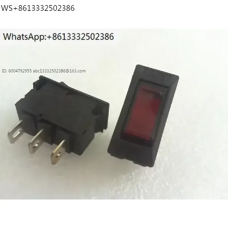 10 PCS shaped switch SS-009/125VAC. 250V/10A/three pin, second gear/diameter 28mmX13mm