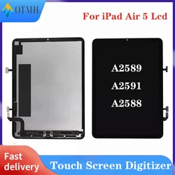 100% Tested For iPad Air 5 LCD Display Touch Screen Digitizer Assembly For Air5 5th Gen A2588 A2589 A2591 Replacement Parts