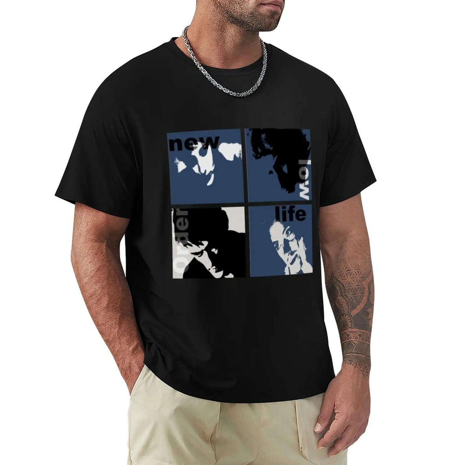 

Néw órdér LOW LIFE T-Shirt Plus Size Solid Color T-Shirt