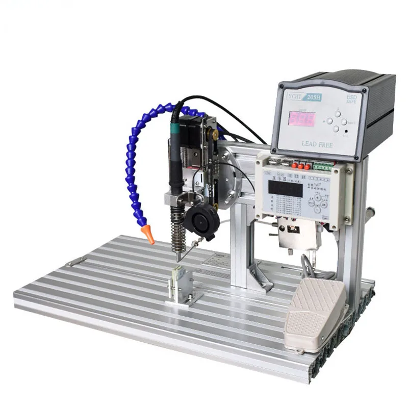 Lanke Semi-automatic Soldering Equipment, Mini Machine for USB/Type-C Connectors