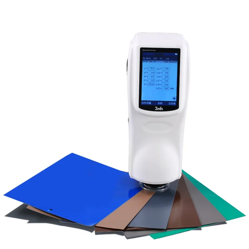 Dubbele interface coating kleur digitale draagbare textiel uv vis colorimeter spectrofotometer prijs