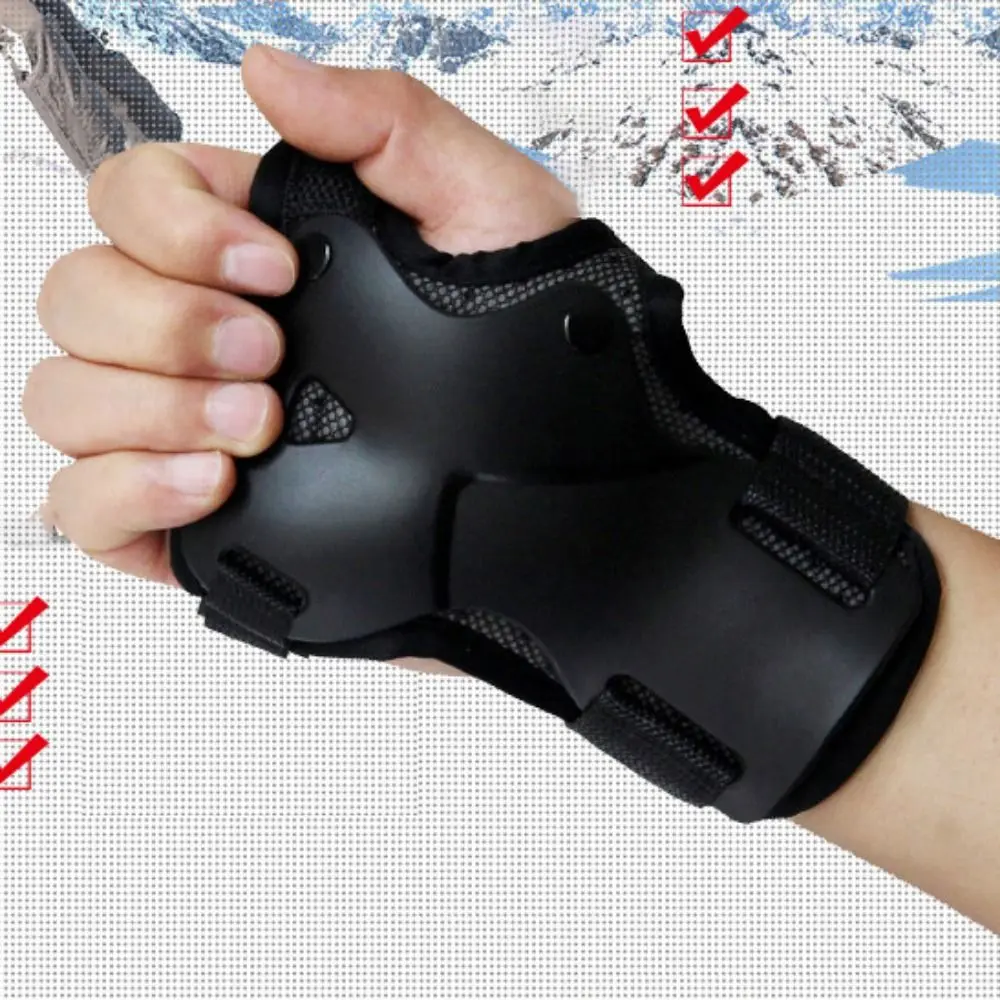 Roller Skating Wrist Support Gym Skiing Skating Wrist Guard Palm Protector Hand Snowboard Protection For Men Women Children