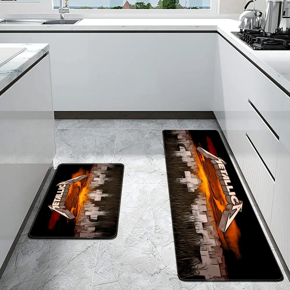 Band M-Metallicaes Tappetino Ingresso Zerbino Tappetini Da Bagno Tappetino Antiscivolo Tappeti Tappeto Ingresso Della Casa Tappetino Da Cucina Personalizzato Cu