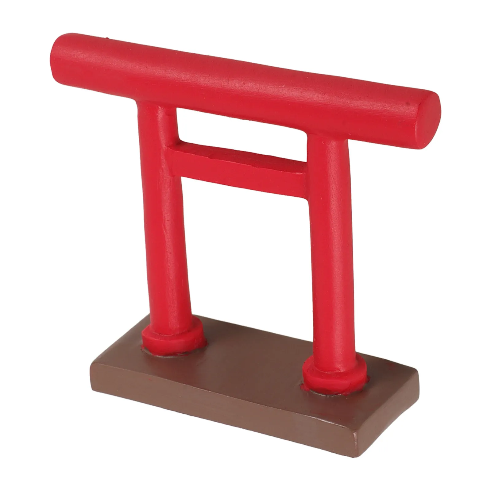 Mini Torii Gate Resin Sculpture Miniature Japanese Style Decorative Landscape Ornament Sand Table Garden Decor