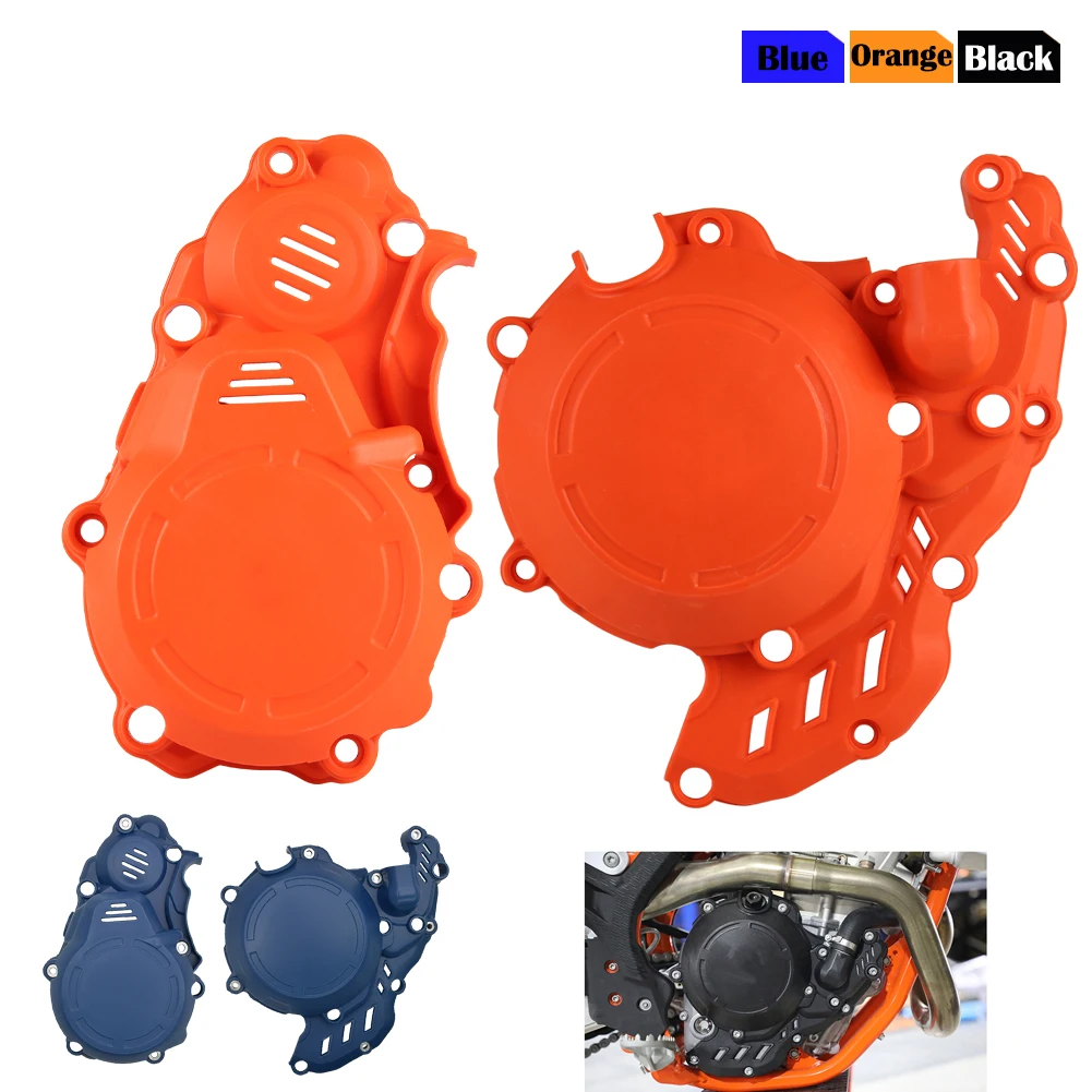 

Motorcycle Ignition Clutch Cover Guard Protector FOR KTM Husqvarna GAS GAS SXF EXCF XCF XCFW EC EX MC FE FC 250 350 2020-2023