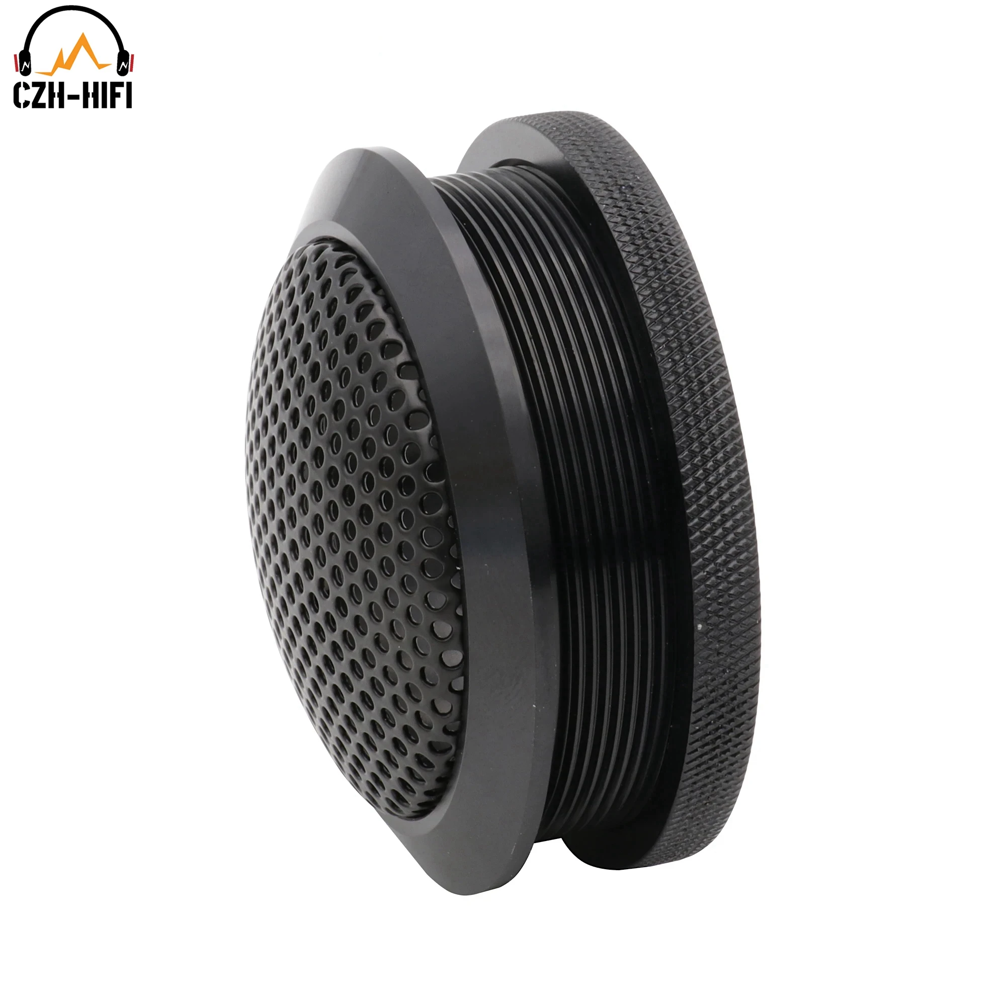 1pc 1,5 "Metall Auto Audio Lautsprecher Subwoofer Waffel Abdeckung Schutz Protector Höhen Kopf Hochtöner Mesh Grill Silber rot Gold Schwarz – Detail 3