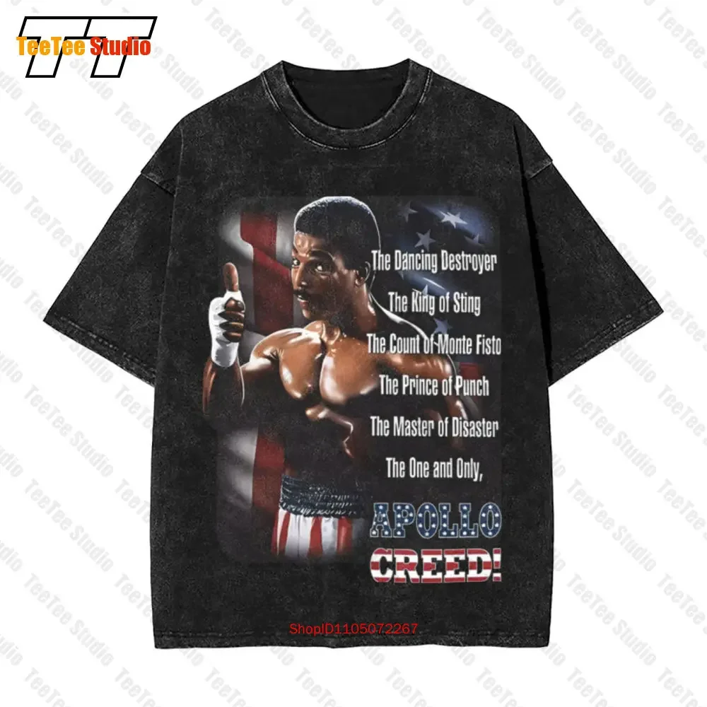 Apollo Creed Nicknames Vintage Oversized T-Shirt 44ND