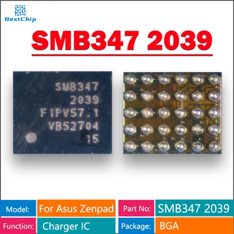 2-20Pcs/lot SMB347 2039 5 Lines For Asus Zenpad P022 USB Charger IC Charging Chip